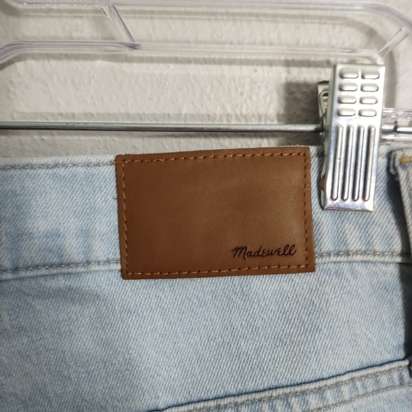 Madewell Slim Demi Boot HR Straight Leg Subtle Flare Hem Stretch Preppy Jean 30P - Picture 9 of 9